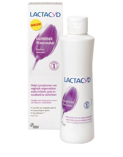 Lactacyd Lactacyd Wasemulsie kalmerend (250 ml)