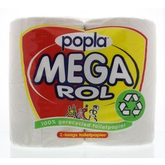 Popla Toiletpapier megarol 400 vel (4 Rol)