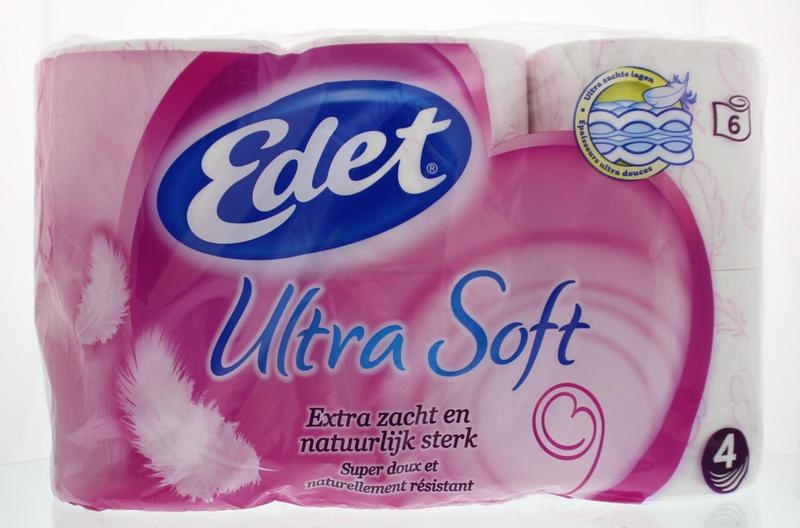 Edet Edet Toiletpapier ultra soft (6 st)
