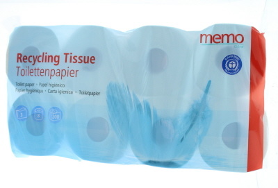 Memo Toiletpapier 3-laags (8 stuks)