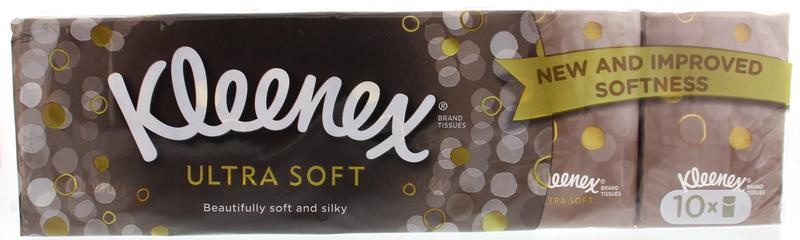 Kleenex Kleenex Ultrasoft zakdoek (10 st)