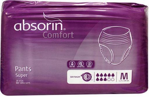 Absorin Absorin Comfort pants super maat M tot 105cm (18 st)