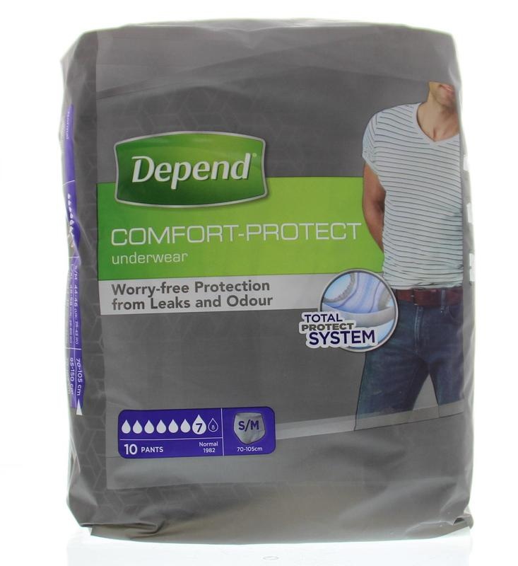 Depend Depend Pants men normal maat S/M (10 st)