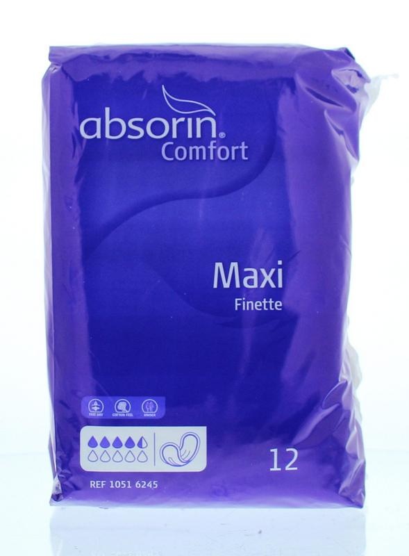 Absorin Absorin Comfort finette maxi (12 st)