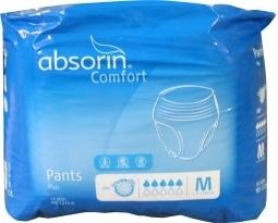 Absorin Comfort pants plus medium tot 120 cm (14 stuks)