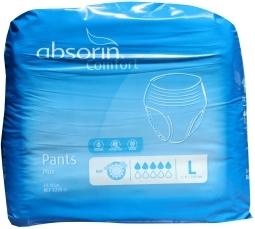 Absorin Absorin Comfort pants plus maat L tot 145cm (14 st)