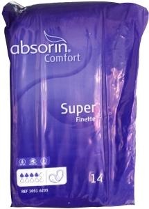 Absorin Absorin Comfort finette super (14 st)