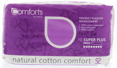 Comforts Nomforts Incontinentie verband pro super plus (10 st)