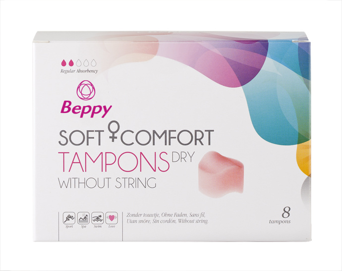 Beppy Beppy Soft+ comfort tampons dry (8 st)