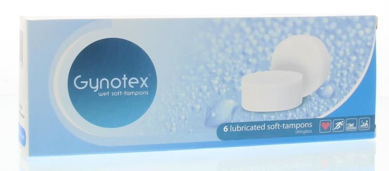 Gynotex Gynotex Wet soft tampons (6 st)
