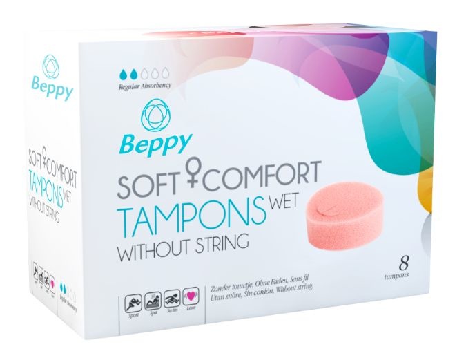 Beppy Beppy Soft+ comfort tampons wet (8 st)