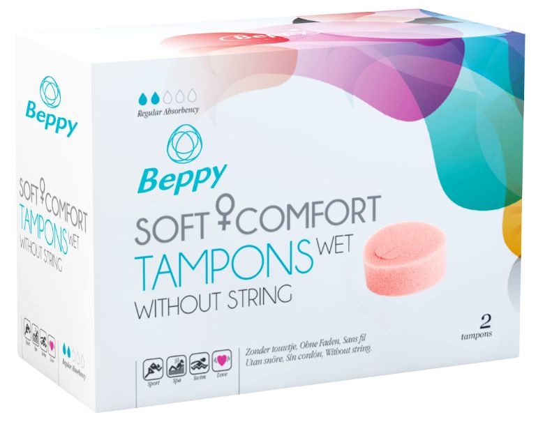 Beppy Beppy Soft+ comfort tampons wet (2 st)