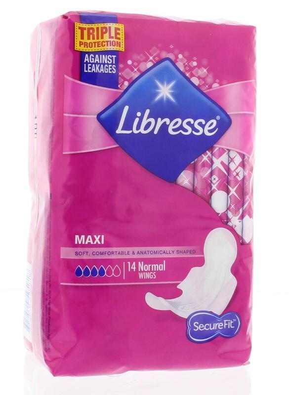 Libresse Libresse Maxi normaal clip (14 st)