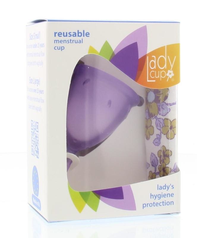 Ladycup Ladycup Menstruatie cup lilac maat S (1 st)