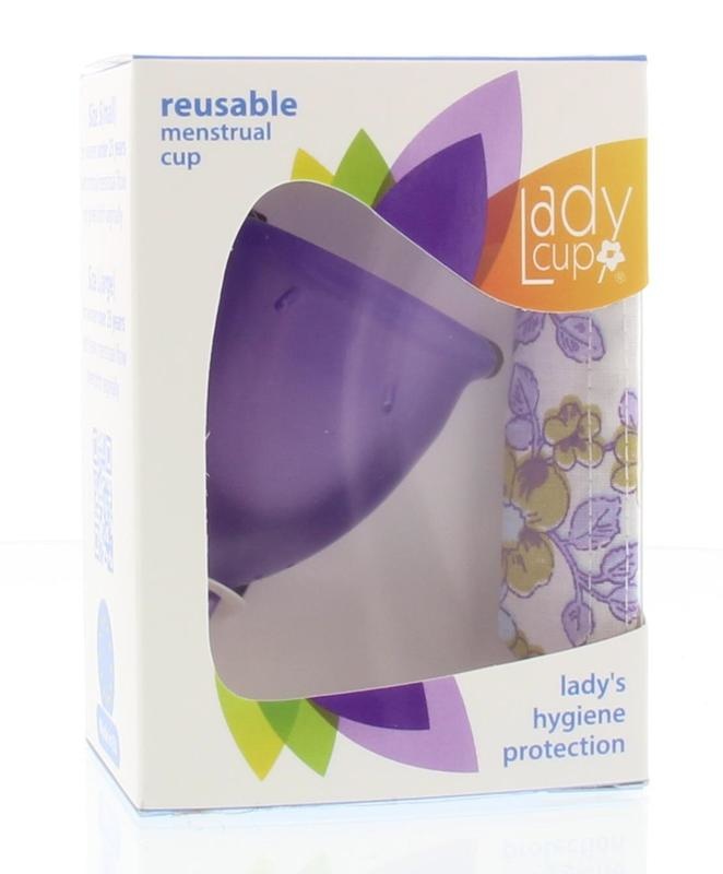 Ladycup Ladycup Menstruatie cup lilac maat L (1 st)