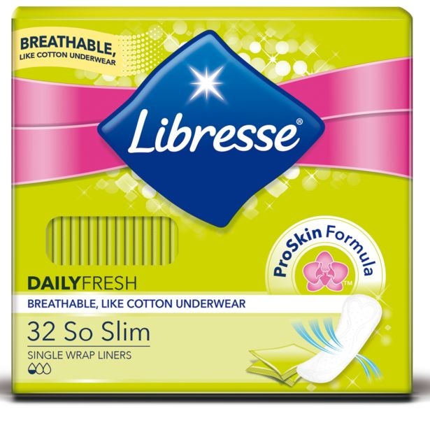 Libresse Libresse Inlegkruisjes so slim (32 st)