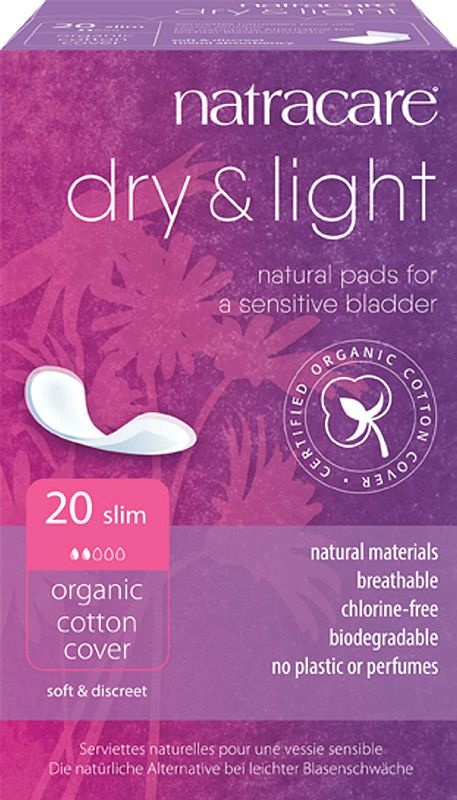 Natracare Natracare Dry & light pads (20 st)