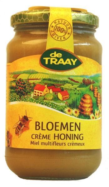 Traay Traay Bloemenhoning creme (450 gr)