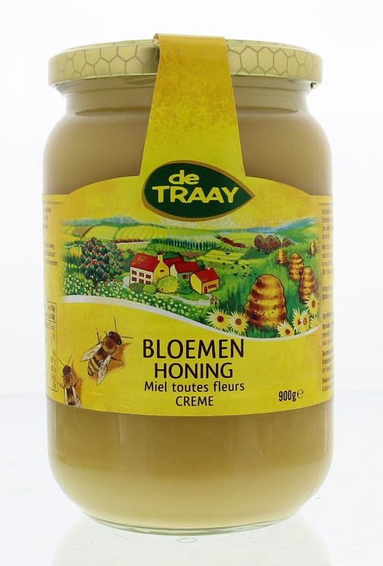 Traay Traay Bloemenhoning creme (900 gr)