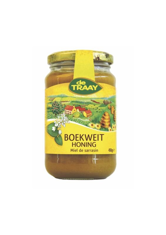 Traay Traay Boekweit creme honing (450 gr)