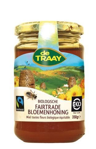 Traay Traay Bloemenhoning Fair trade bio (350 gr)