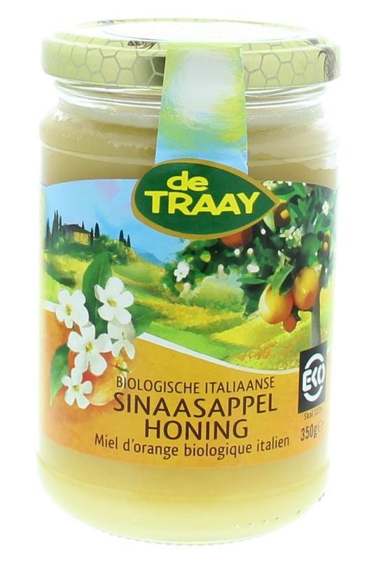 Traay Traay Sinaasappelhoning bio (350 gr)