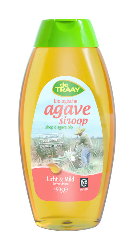 Traay Traay Agavesiroop licht en mild bio (490 gr)