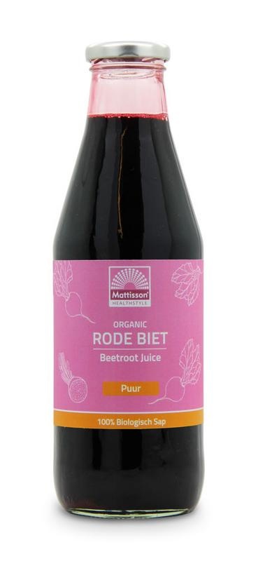 Mattisson Mattisson Rode bietensap bio (750 ml)