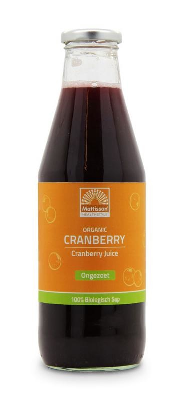 Mattisson Mattisson Cranberrysap bio (750 ml)