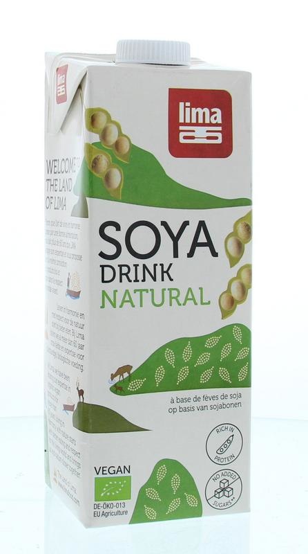 Lima Lima Soya drink natural bio (1 ltr)