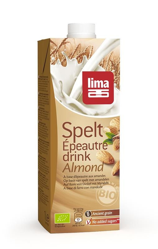Lima Lima Spelt drink amandel bio (1 ltr)