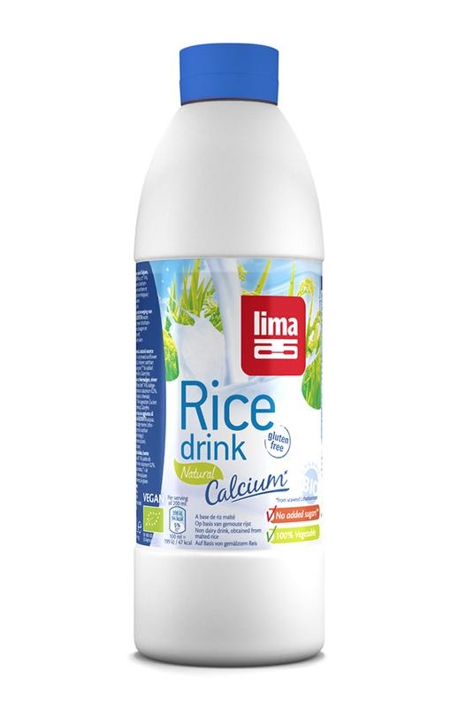 Lima Rice drink natural calcium bottle (1 liter)
