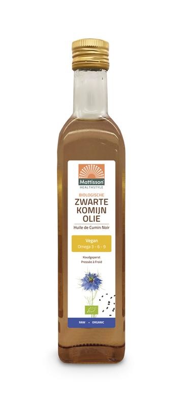 Mattisson Mattisson Biologische zwarte komijn olie bio (250 ml)