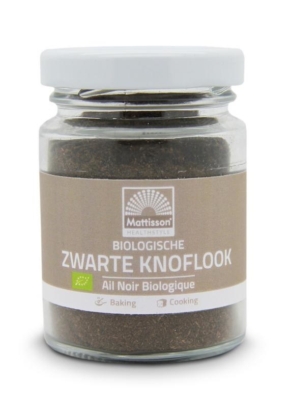 Mattisson Mattisson Biologische zwarte knoflook bio (100 gr)