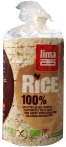 Lima Rijstwafels met zout bio (100 Gram)
