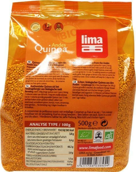 Lima Lima Quinoa bio (500 gr)