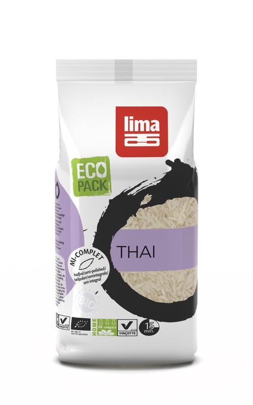 Lima Lima Rijst thai halfvol bio (500 gr)