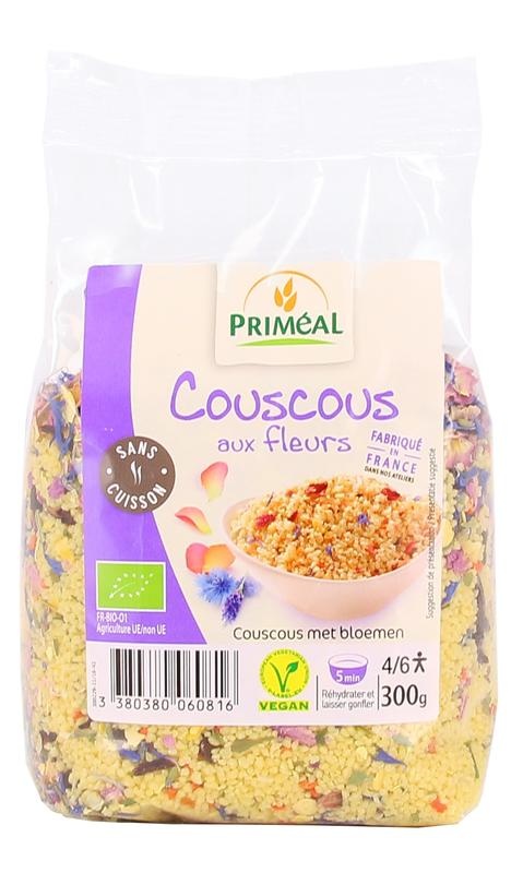 Primeal Primeal Couscous met bloemen bio (300 gr)