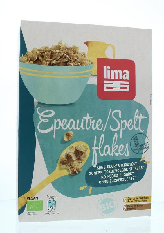 Lima Lima Spelt flakes bio (375 gr)