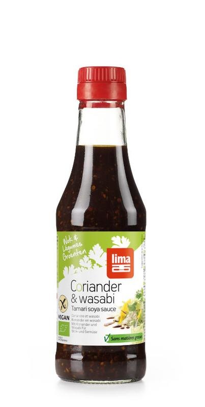 Lima Lima Tamari koriander/wasabi bio (250 ml)