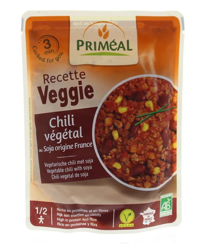 Primeal Chilli vegetarische sojabonen (250 gram)