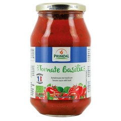 Primeal Tomaat basilicum saus bio (510 gr)