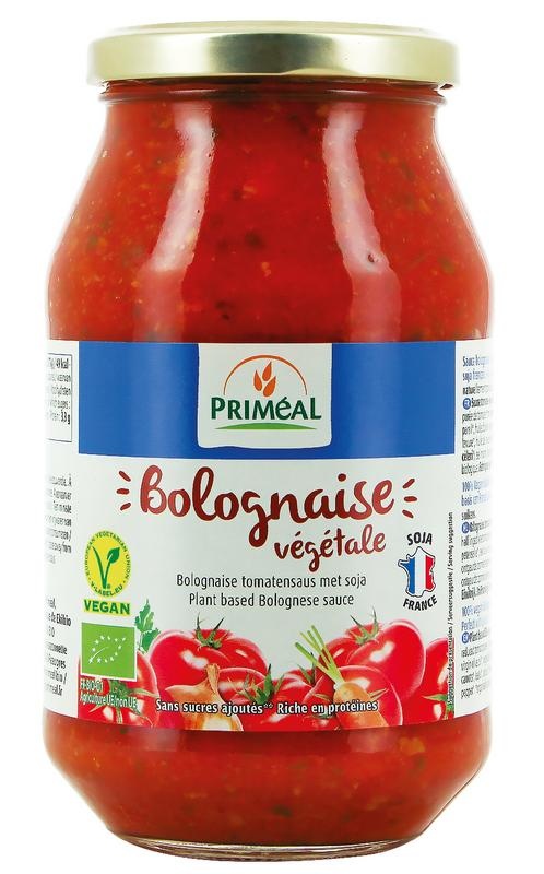 Primeal Bolognese tomatensaus vegetarisch bio (510 Gram)