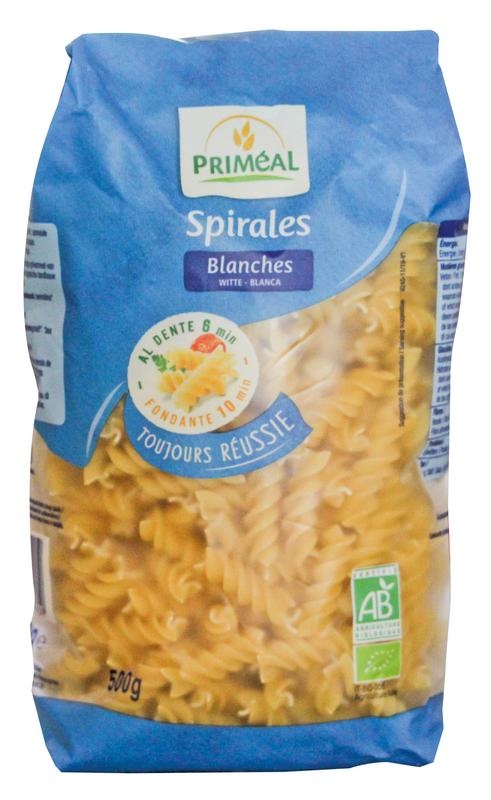 Primeal Primeal Fusilli spiralen familie bio (500 gr)