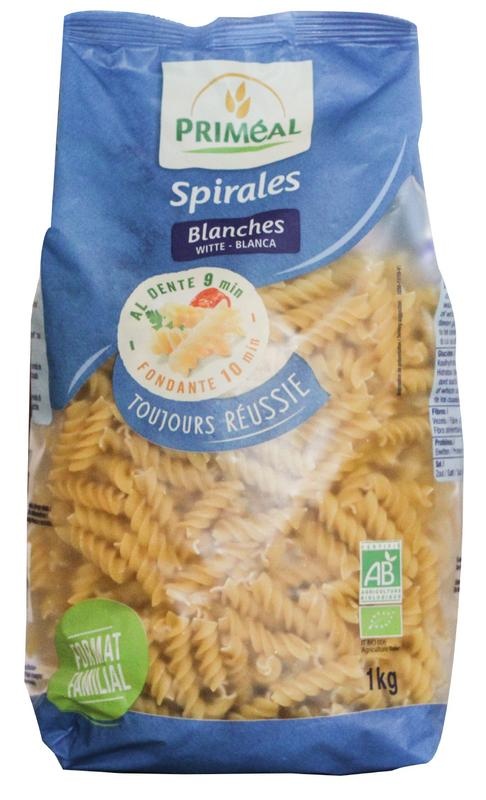 Primeal Primeal Fusilli spiralen familie bio (1 Kilogr)