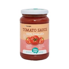 Terrasana Tomatensaus 100% tomaat bio (340 gr)