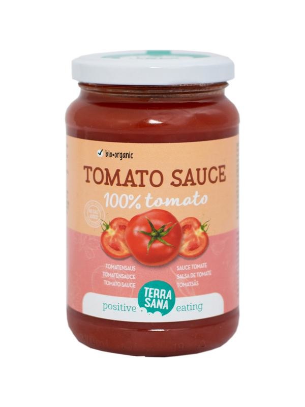 Terrasana Terrasana Tomatensaus 100% tomaat bio (340 gr)