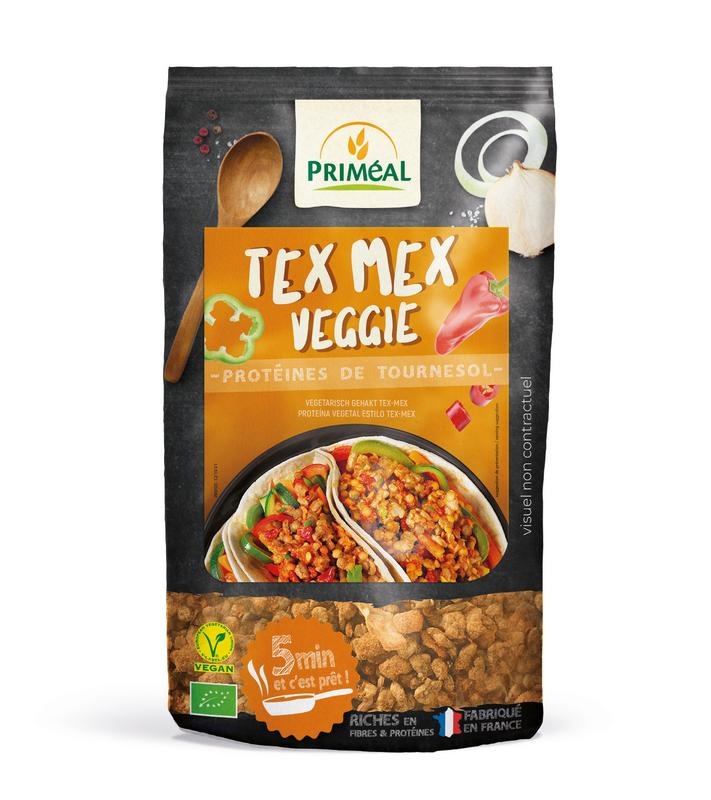 Primeal Primeal Tex Mex veggie gehakt bio (150 gr)