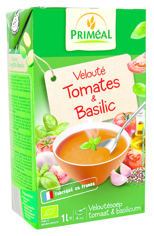 Primeal Soep tomaat basilicum (1000 ml)