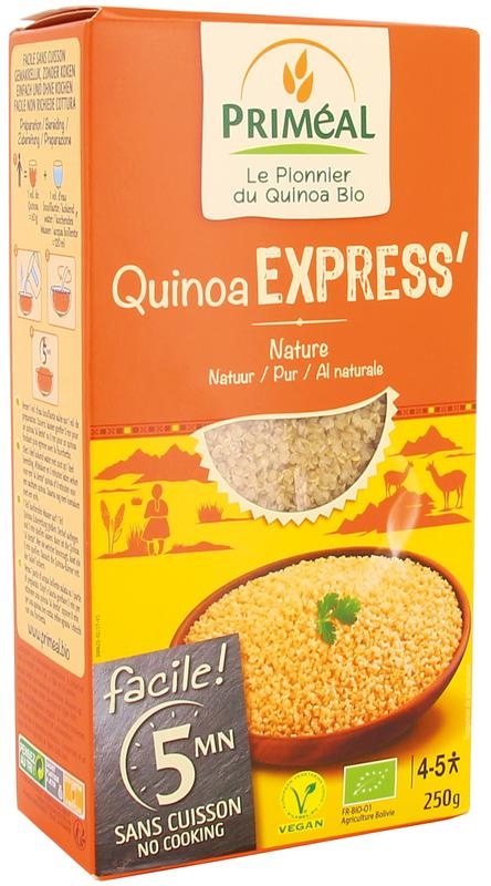 Primeal Primeal Quinoa express puur natuur bio (250 gr)